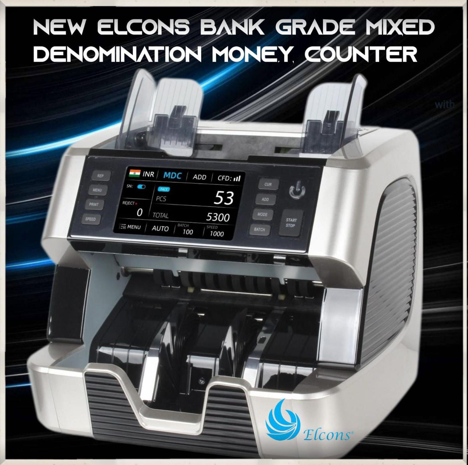 Elcons Cis - Super Mix Value Counting Machine